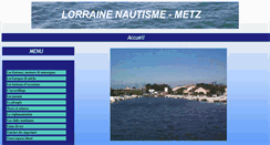 Desktop Screenshot of lorraine-nautisme.fr