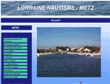 Tablet Screenshot of lorraine-nautisme.fr